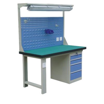 China Material of construction shops heavy duty metalwork tableswith drawers for sale