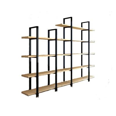 China New Design Home Office Combination Steel Wooden Combination Type Removable Shelf for sale