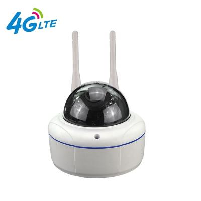 China Waterproof / Waterproof 3G 4G SIM Card Wireless Dome With SD Card Slot For Local Storage IP Camera for sale