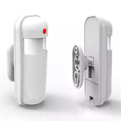 China Indoor wireless pir motion sensor detector alarm function for sale