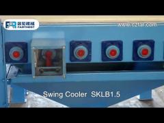 CE Certified Animal Feed Production Line Swing Cooler For Carp Feed Production