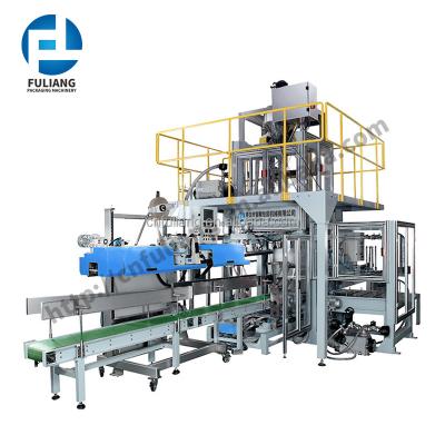 China 25kg 50kg Automatic Food Rice Sugar Salt Bagging Machine Rice Grain Bean Cereal Bag Filling Machine Feed Rice Packing Machine for sale