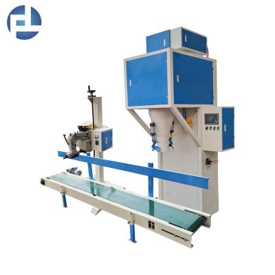 China Food Rice Packaging Machine 25kg 50kg Weighing Packing Machine for sale