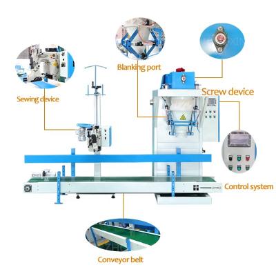 China Automatic Food Bagging Filling Weighing Packaging Machine Powder Packing Machine for sale