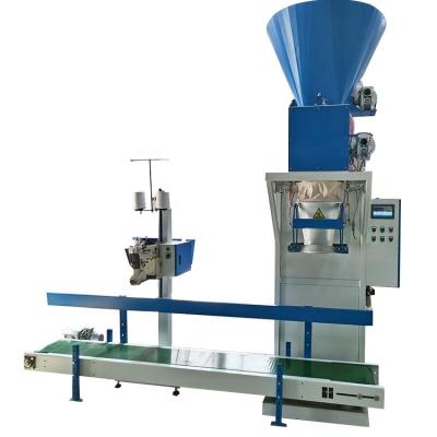 China Food 25kg 30kg 50kg Quantitative Compost Belt Feeding Cement Packing Machine for sale