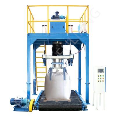 China High Quality Food Ton Cement Big Bag Filling Machine 500kg 1000kg 1500kg Bulk Bag Packing Machine 1 Big for sale