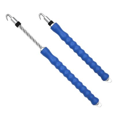 China Hook And Pull To Bar Semi-auto Steel Tornado Hook Wire Rebar Tie Wire Twist Tying Barrier Straight Hook Tools for sale