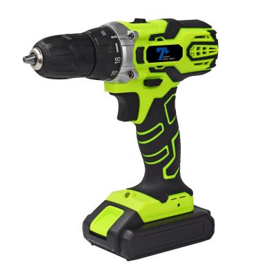 China 21v Power Cordless Electric Drill Machine Li-ion Battery Brush Cordless Electric Screwdriver Motor 1500mAh for sale