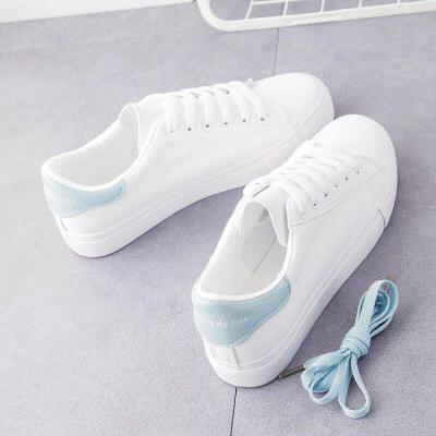 China Fashion Trend Designer Lady Custom Flat Sneakers Leather Women Sports Ladies Shoes For Casual for sale