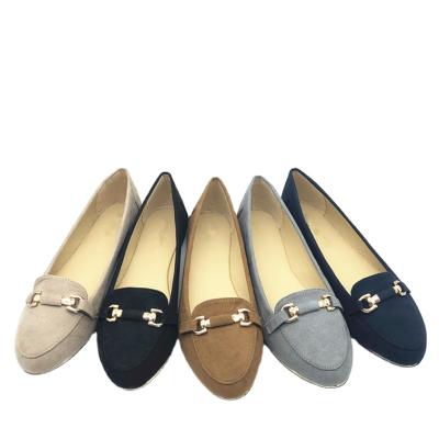 China Ladies Flat Luxury Comfortable Ballerina Office Atmosphere Flat Shoes For Sale for sale