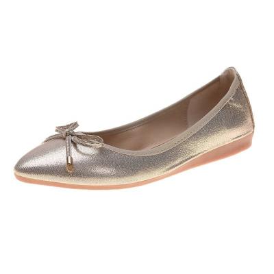 China Fashion Trend Women's Ballet Soft Bottom Egg Roll Flat Shoes for sale