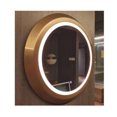 China Morden ISO9001 Round Touch Switch Two Year Warranty Lighting and Circuitry Design Around LED Mirror Light for sale