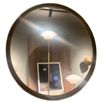 China Large Size Mirror Circle Wall Lamp Modern Elegant Aluminum Countryside Nordic American Style Anti - Fog Environmental Protection Anti - Fog Moroccan Project Hotel Wall Lamp for sale