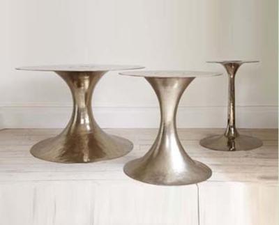 China Contemporary Unique Cheap Brass Table Base For Restaurant for sale