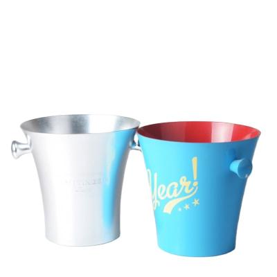 China Viable factory supply cheap and fashionable club ice bucket stainless round ice bucket for sale