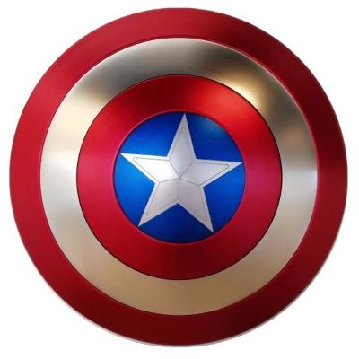 China Antique Imitation Customized Rotating Aluminum Captain Shield America Europe America Captain To Protect Metal for sale