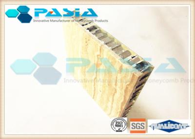 China High Strength Thin Marble Panels , Marble Veneer Sheets With Flamed Stone Finish for sale