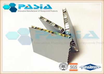 China Non Combustible Stainless Steel Honeycomb Panels Folded Edge Exhibition Booth Use for sale