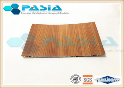 China Bamboo Imitation Lightweight Honeycomb Panels For Furniture RHS / C Channel Sealed for sale