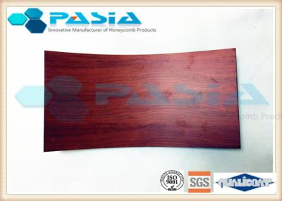 China Da borda de madeira ligada do quadro de Panelswith da parede do favo de mel da placa de HPL resistência ácida à venda