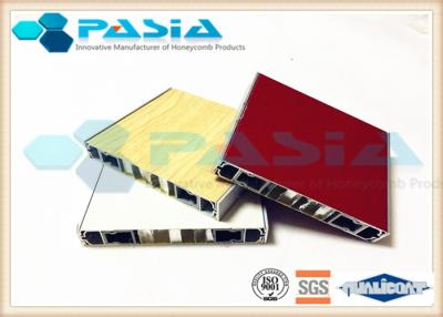 China Material de construcción de aluminio ligero ignífugo del panal del tablero del panel en venta