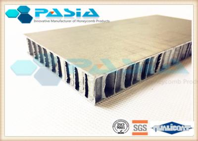 China Brushed Metal Honeycomb Door Panels For Shipbuilding / High Speed Train for sale