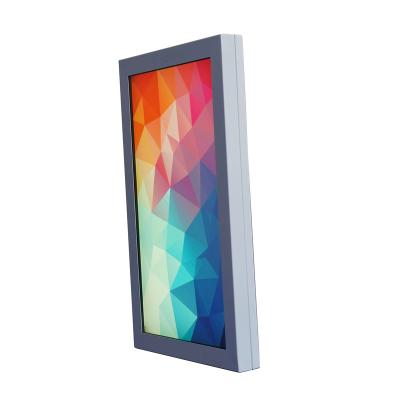 China Highlight 65inch QWP technology vertical digital signage monitor screen digital outdoor remote control media player kiosk for sale