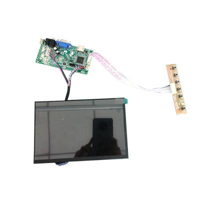 China Outdoor Industrial High Brightness LVDS 8 Inch Glass Car Display 750cd for sale