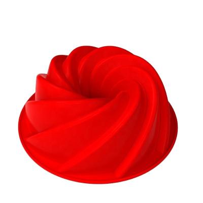 China Ningbo Disposable Baking Cake Mold Non-Stick Bundt Cake Mold Tube Bakeware Molds Reusable Jello Buntcake Gummy Bread for sale