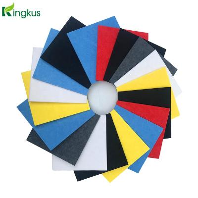 China 24MM Modern PET Polyester Fiber Fabric 100% Acoustic Panel for sale