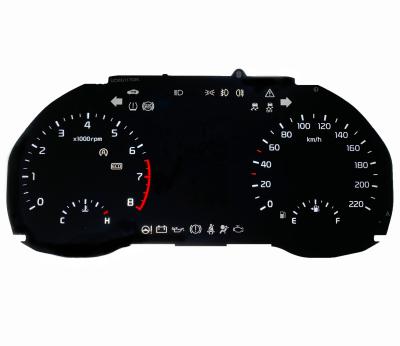 China PC Retail Screen Printing 2Dial / 3Dial Meter Tachometer Auto Tachometer for sale