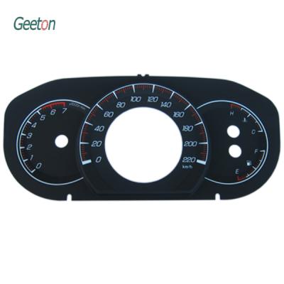 China Good New Desgin Lightweight Transmisson Screen Printing 3D Silk Meter Auto Dial Tachometer&Speedometer for sale