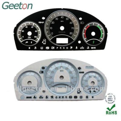 China Good Lightweight Transmisson 3D Screen Printing Auto Meter Dial For Used Cars for sale