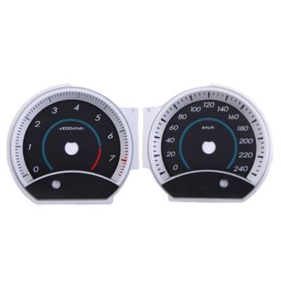 China Good Light Transmission 3D Dial Punch Meter For Cars for sale