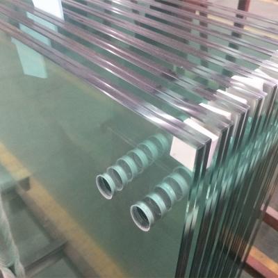 China 13.52mm clear tempered laminated glass panels for interior frameless glass balustrade for sale