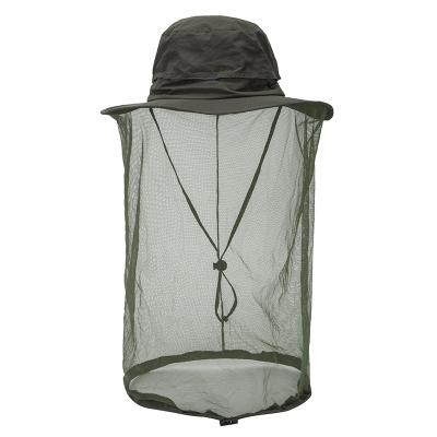 China Sunproof Fashion RTSZO-560 Mosquito Net Hat Face Protector Bee Head Insect Mesh Insect Fly Resistance/Camping Fishing Outdoor Hat for sale