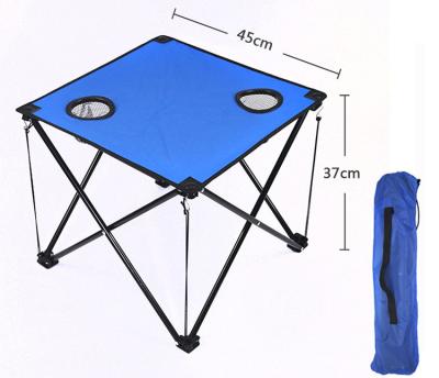 China Outdoor Portable Aluminum Folding Chair Portable Camping Table Fishing with Cup Holder for Picnic, Hiking, Garden, Beach for sale