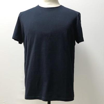 China wholesale 100% Anti-Wrinkle Combed Cotton Casual Monochrome Round Neck Short Sleeve T-Shirt for sale