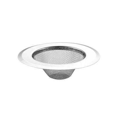 China Durable Durable Kitchen Stainless Steel Clip Stain Round Shape Sewer Deodorizer Mesh Kitchen Sink Filter for sale