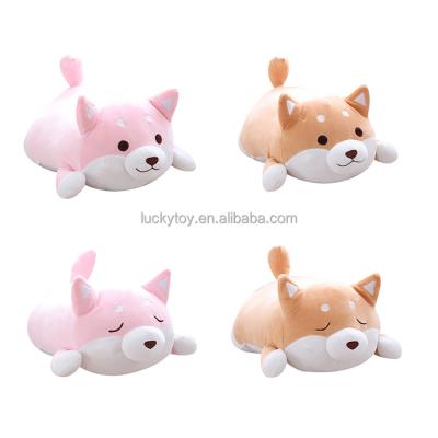 China Cute Shiba Inu Dog Squishy Plush Toy Hugging Soft Throw Pillow Decoration Fat For Kids Adult for sale