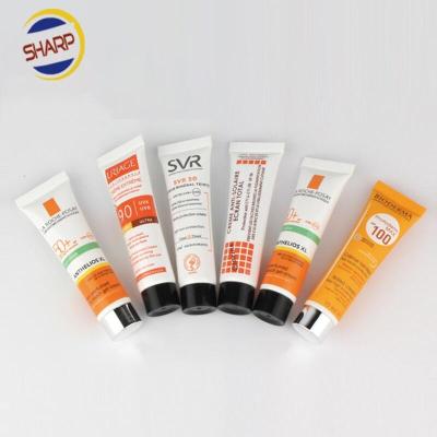 China Wholesale Plastic Cosmetic Face Wash Cream Hand Packaging Cosmetics PE Squeeze Plastic Tube for sale