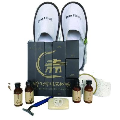 China Luxury 5 Star Hotel Hygiene Kit Disposable Hotel Amenities for sale