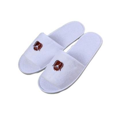 China Wholesale Luxury Narrow Toe 4/5 Stars Hotel Disposable Slippers With EVA Sole And Customized Logo for sale