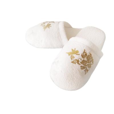 China Narrow Toe Rubber Outsole Slippers And Disposable Slippers Style Hotel Sleepers for sale