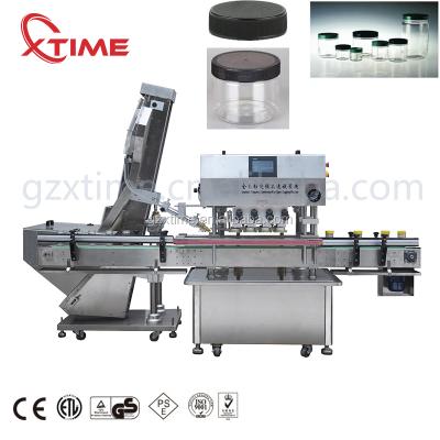 China High Speed ​​Automatic Food Glass Bottle Machine Screw Plastic Bottle Capping Capping Machine For Jar for sale