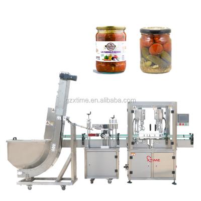 China Small food factory used capping machine metal cap capping machine for glass jars for sale