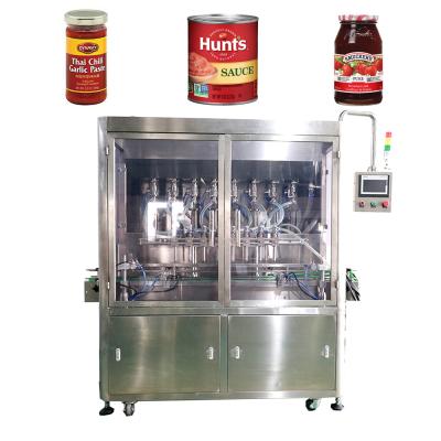 China Automatic Food Liquid Filling Machine For Plastic Bottle Linear Filling Capping Production Line for sale