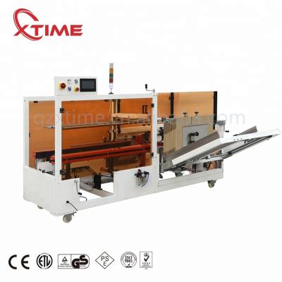 China Automatic food tin box packaging, carton packaging box, box packaging machine for sale