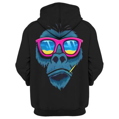 China hot selling Anti-wrinkle Polyester Hoodies 3D printing hoodies plus size men's hoodies and sweatshirts for sale