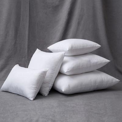 China Factory Wholesale Custom Anti-Static Pillow Inner High Quality Square White Cushion Inserts Promotion Plain Pillow Filling for sale